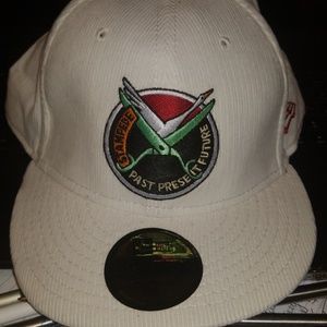 New Era Stampede White Corduroy Cap NWT